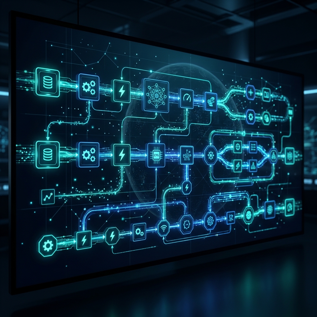 AI Automation pipelines visualization
